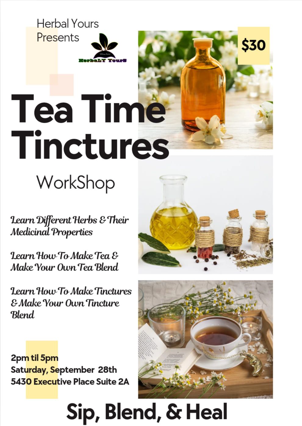  Tea Time Tinctures 