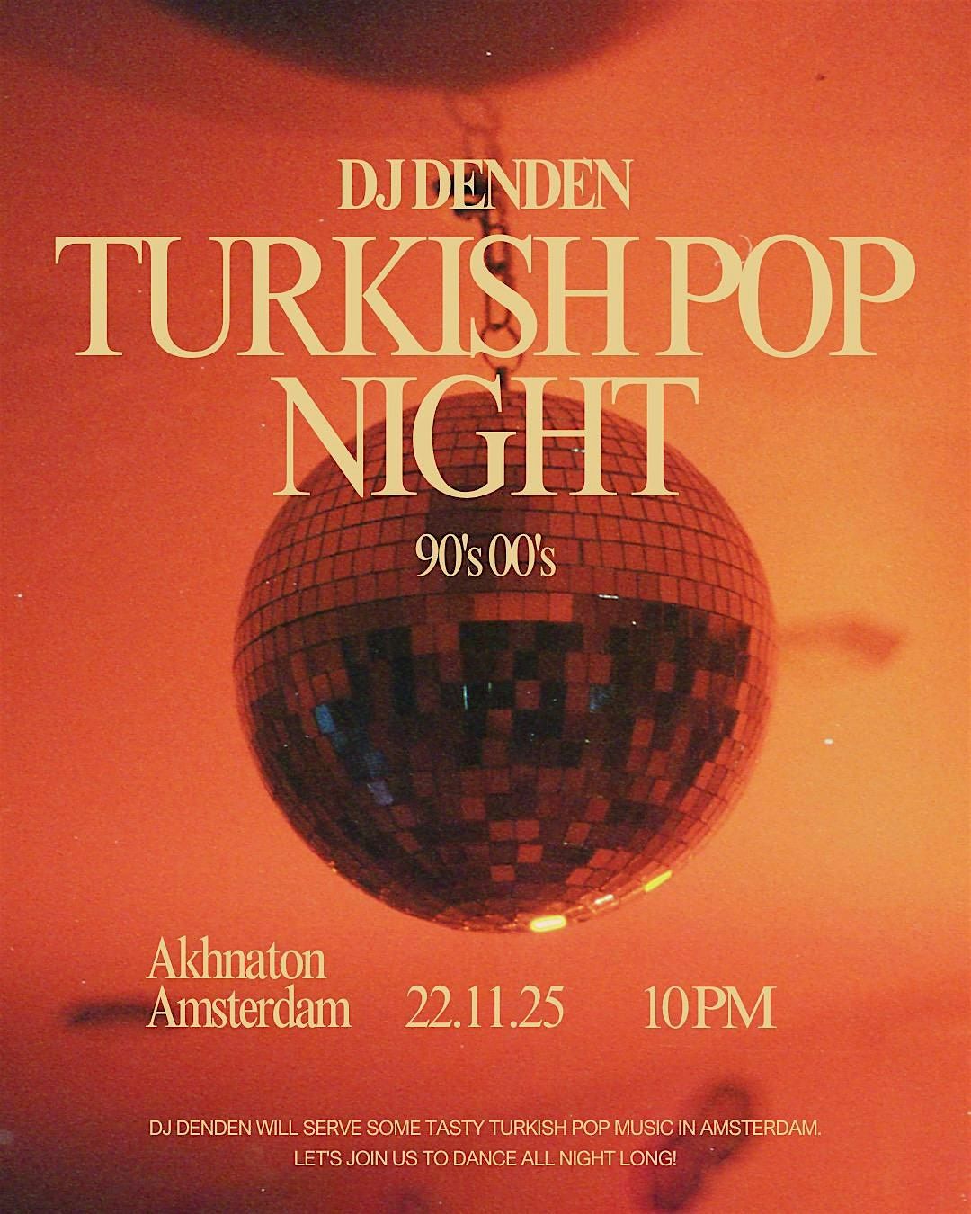 Dj Denden - Turkish Pop Night