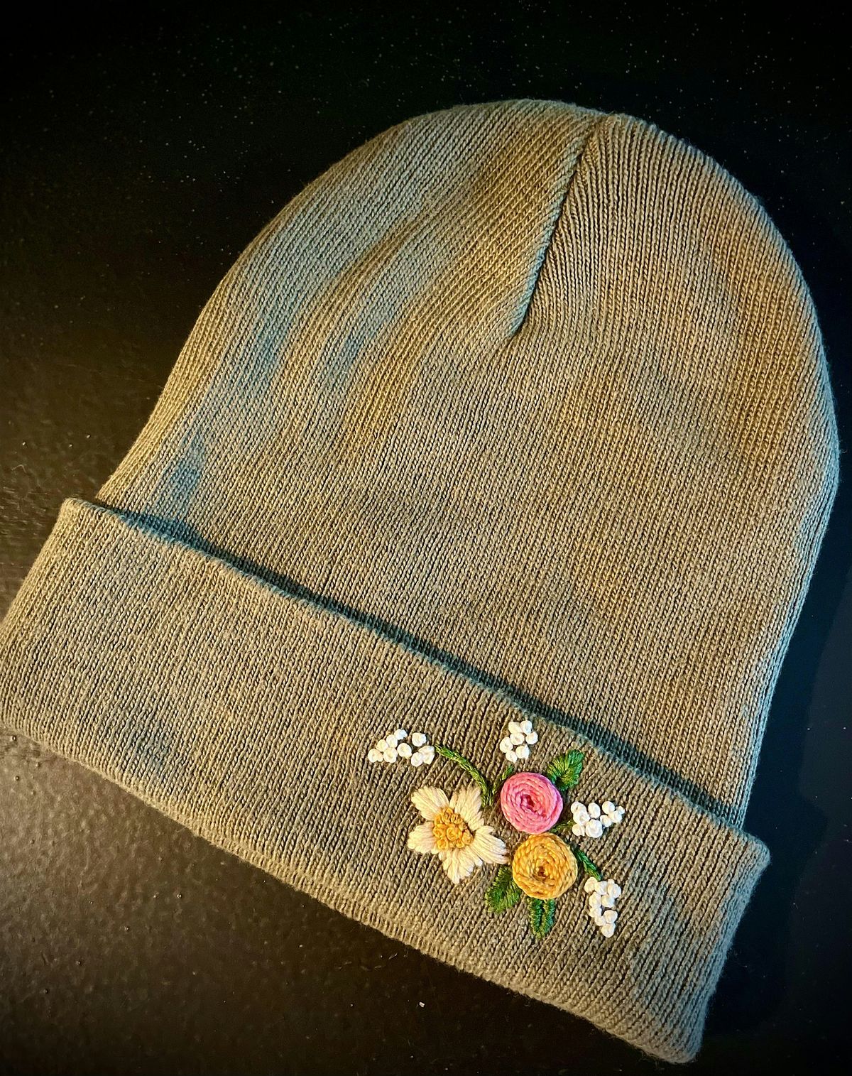 Embroidered Beanie Workshop