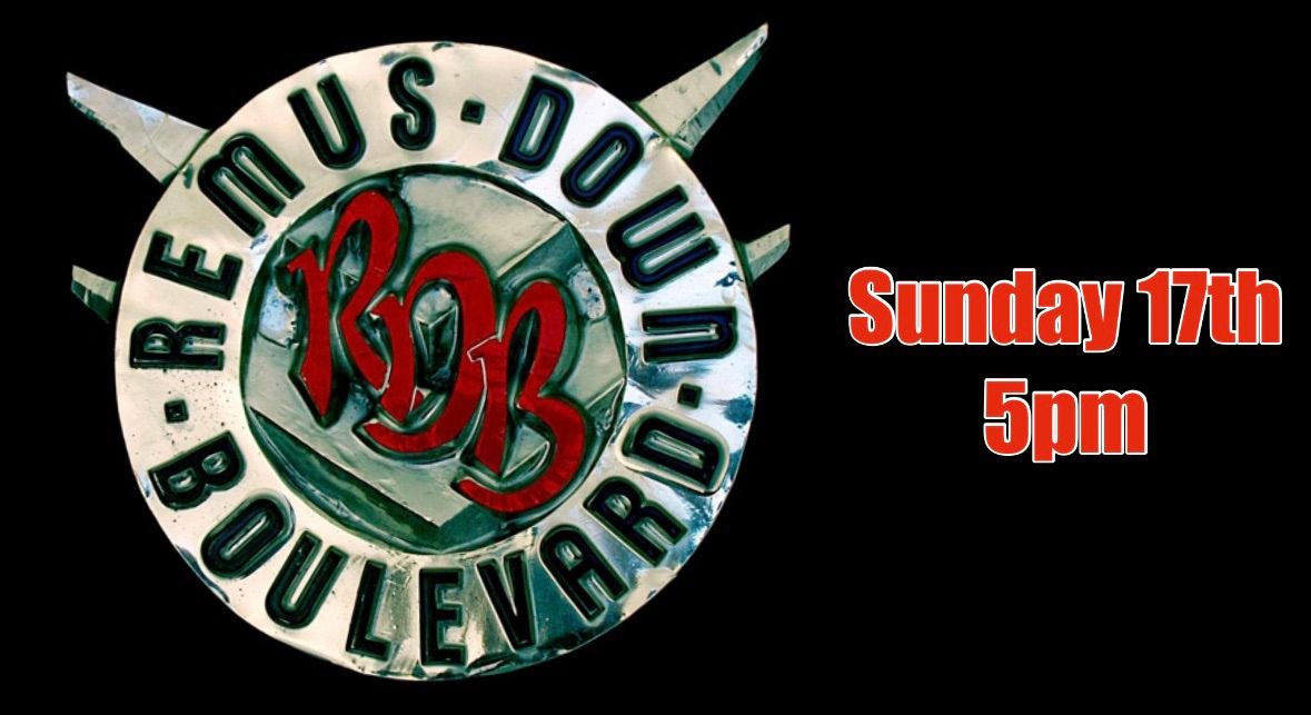 RDB at The Crown on Sunday 17th - 5pm 