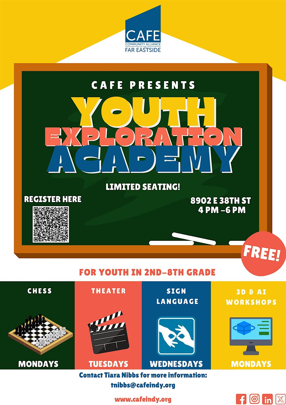 Students learn Film | CAFE Youth Exploration Academy