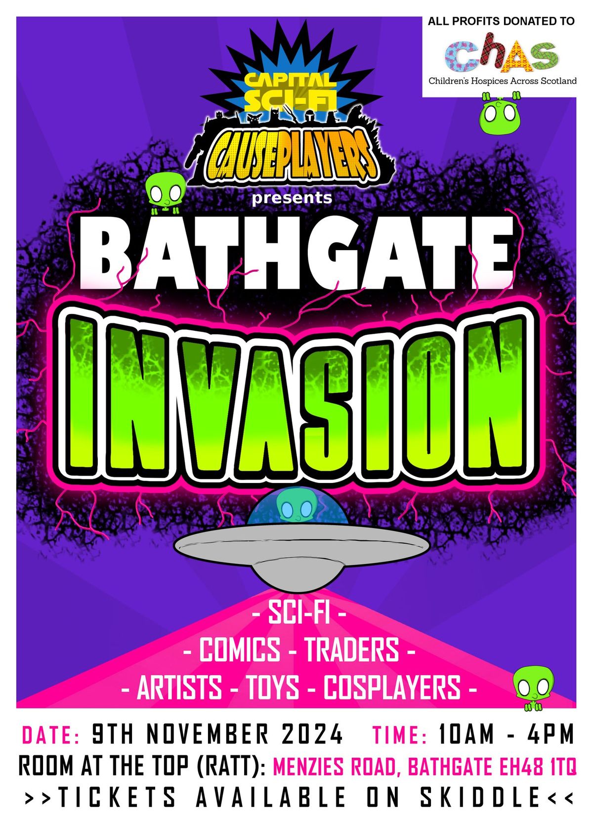 Capital Sci Fi Con - Bathgate Invasion