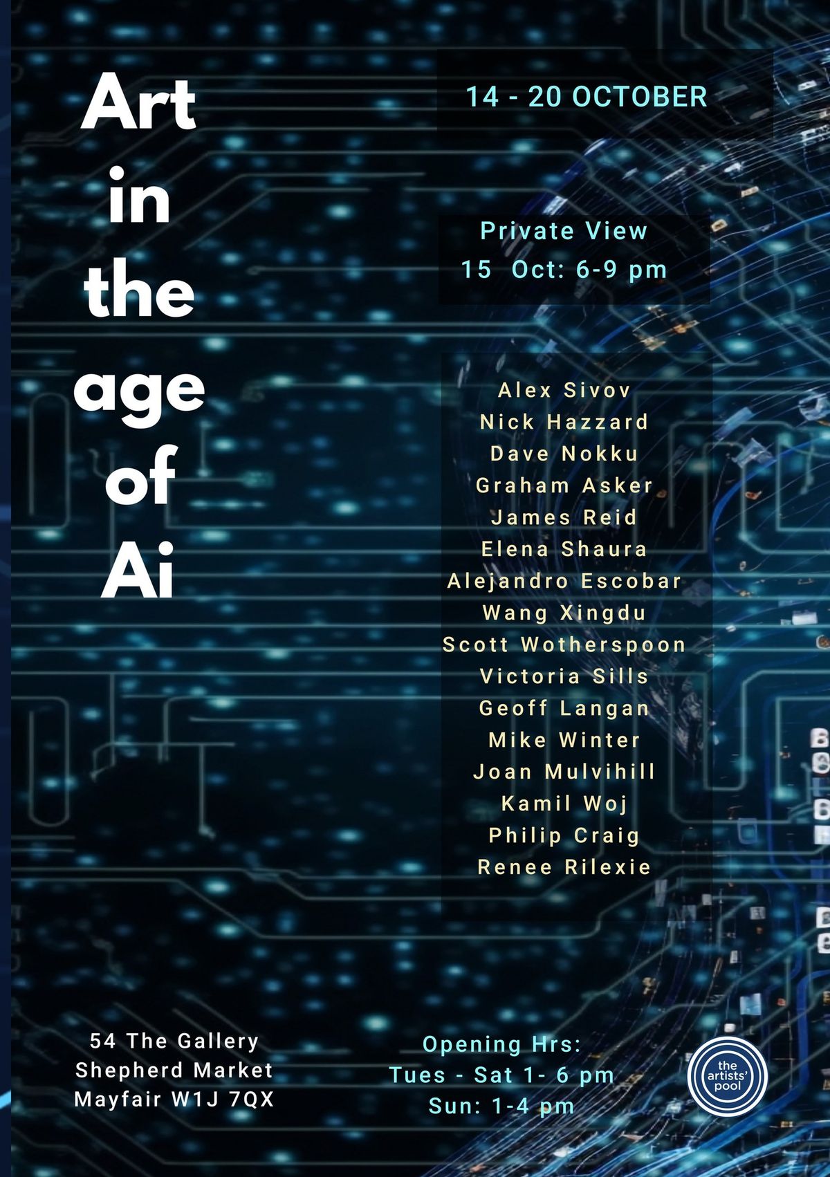 "Art in the Age of Ai " London Exhibition 