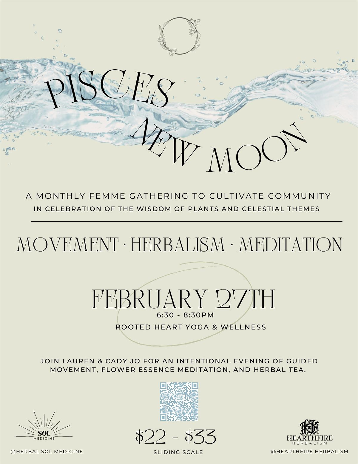 Pisces New Moon Circle