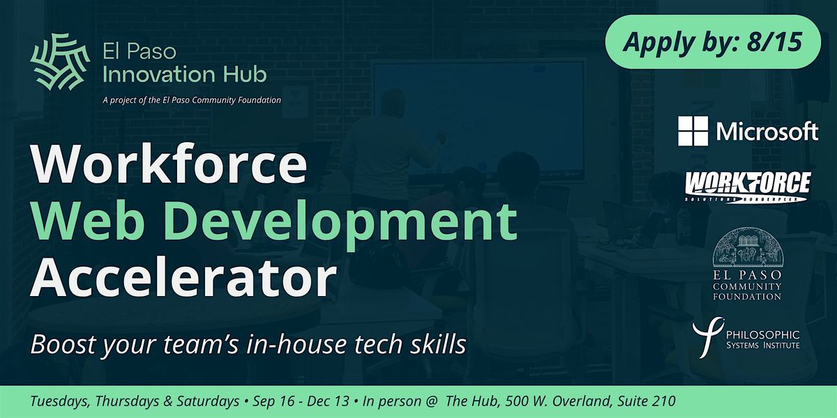 Workforce Web Development Accelerator
