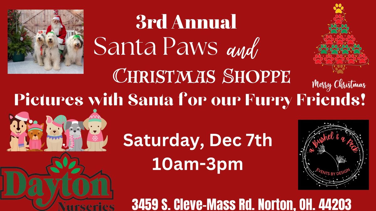 3rd Annual Santa Paws & Christmas