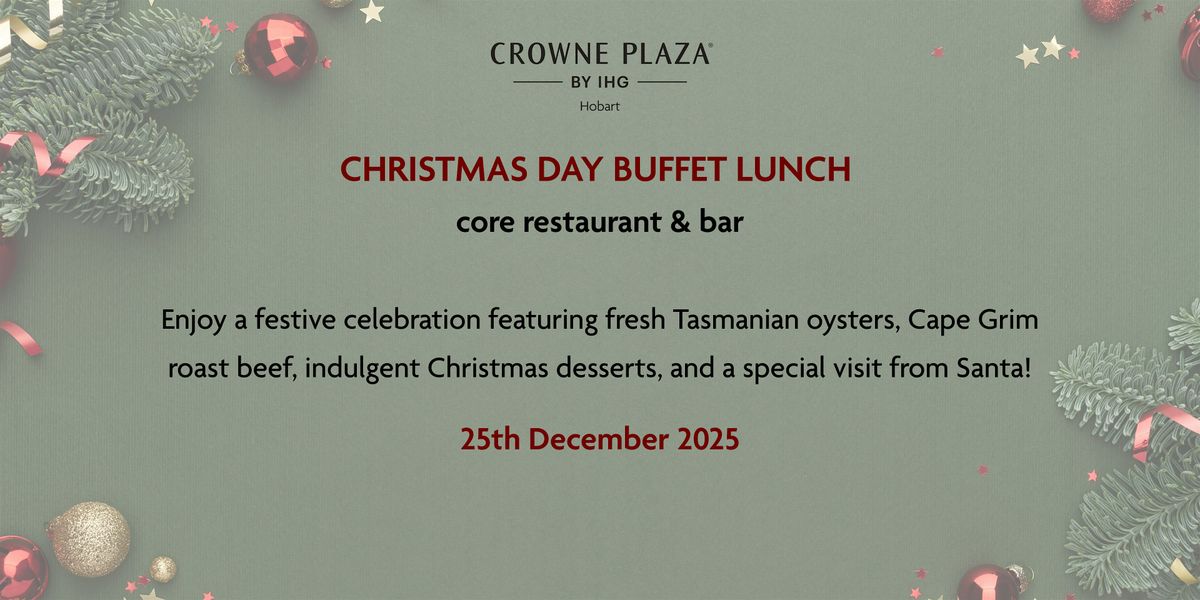 Christmas Buffet Lunch 2025 - core restaurant & bar