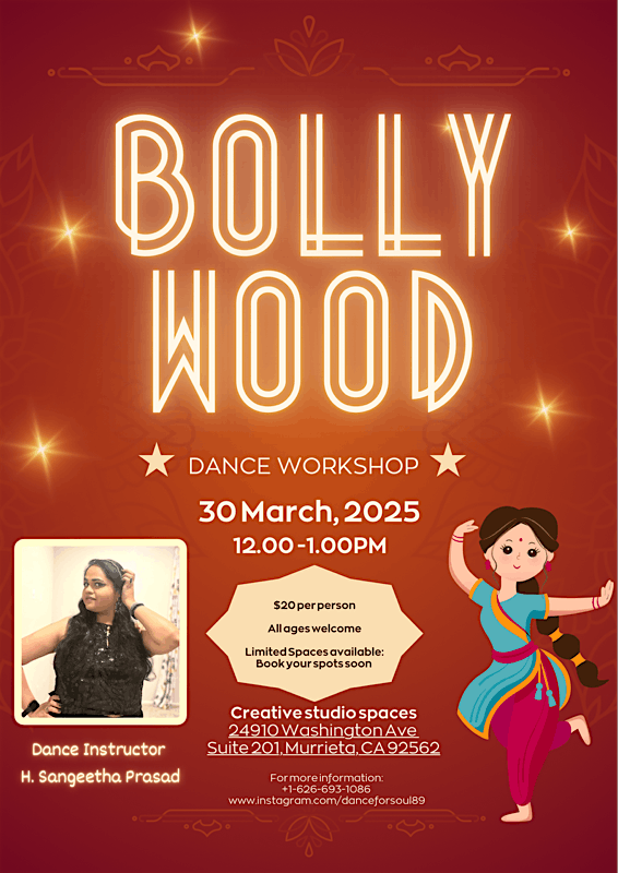 Bollywood Dance Workshop