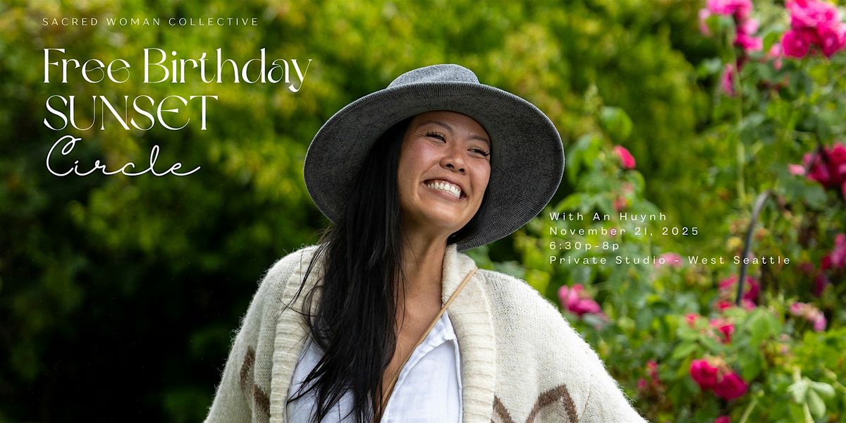 Sacred Woman Collective Sunset Circle with An Huynh