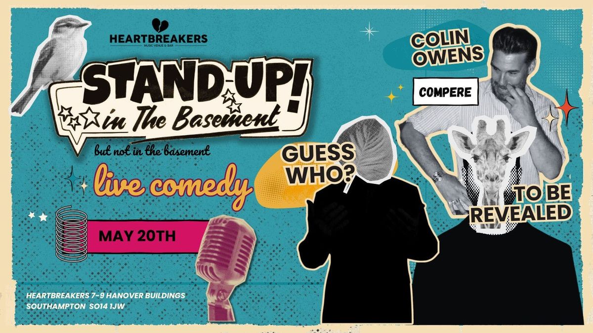 Stand Up in the Basement Comedy Night