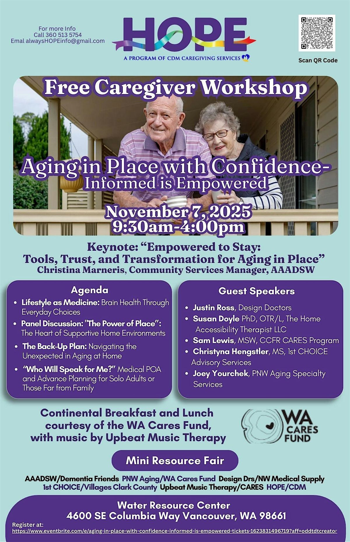 Aging in Place with Confidence- Informed is Empowered