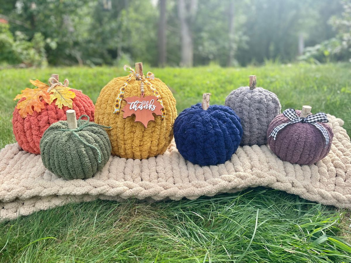 Chunky Knit PUMPKINS!