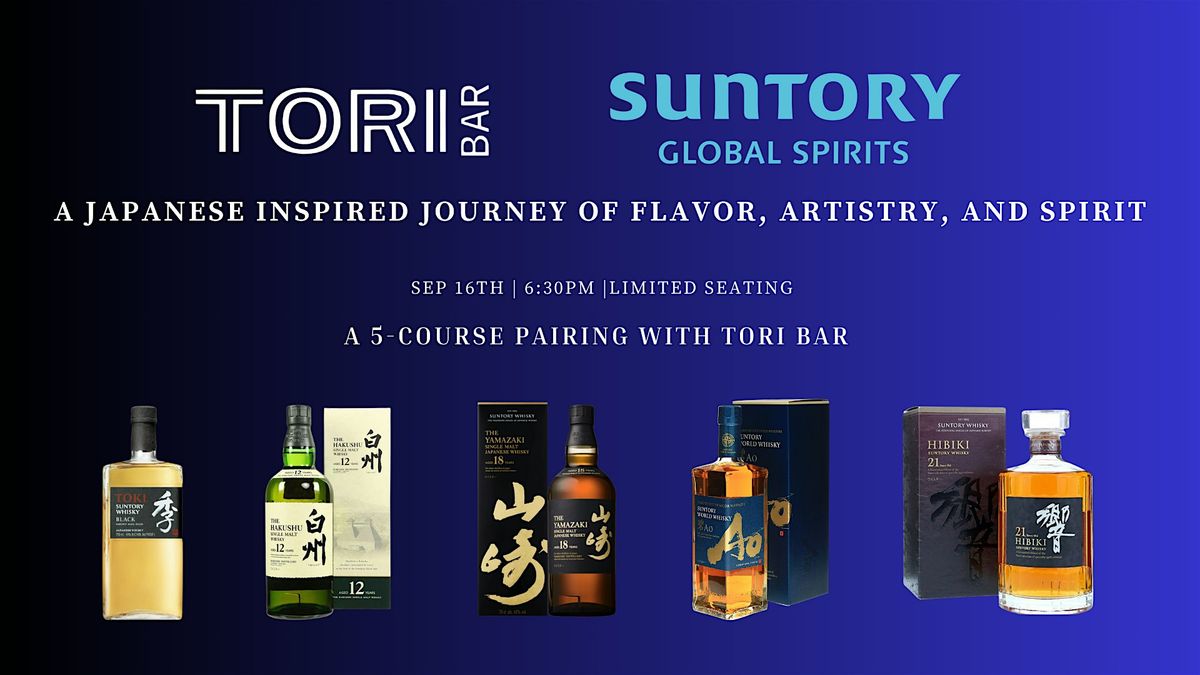 Premium Japanese Whisky Dinner at Tori Bar