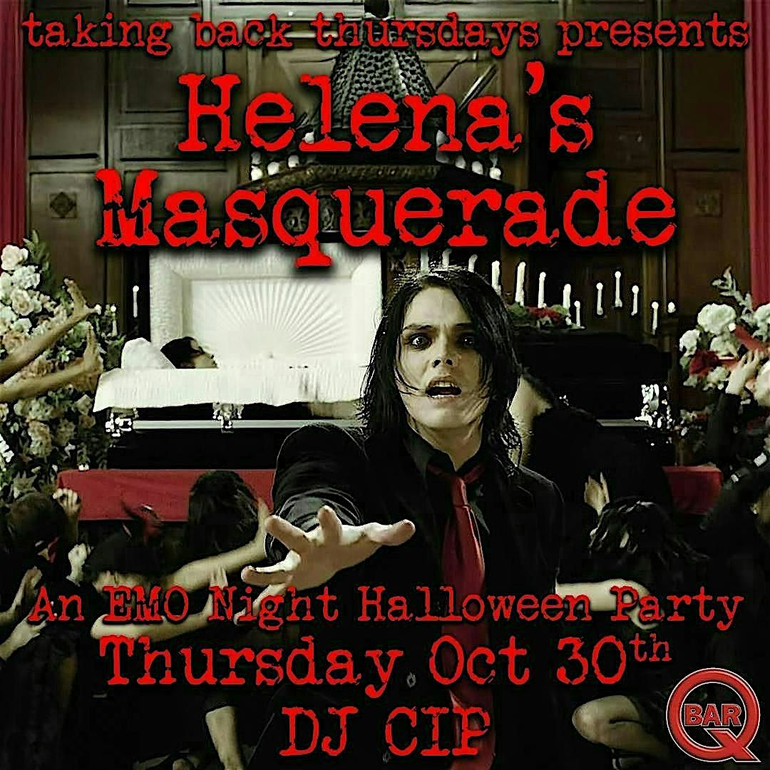 Helena\u2019s Masquerade: EMO Night Halloween Party  in the Castro
