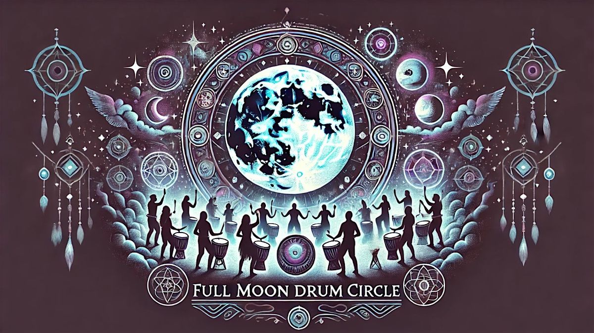 Lunar Rhythms: A Sacred Full Moon Drum Circle - With Spirit Rizing