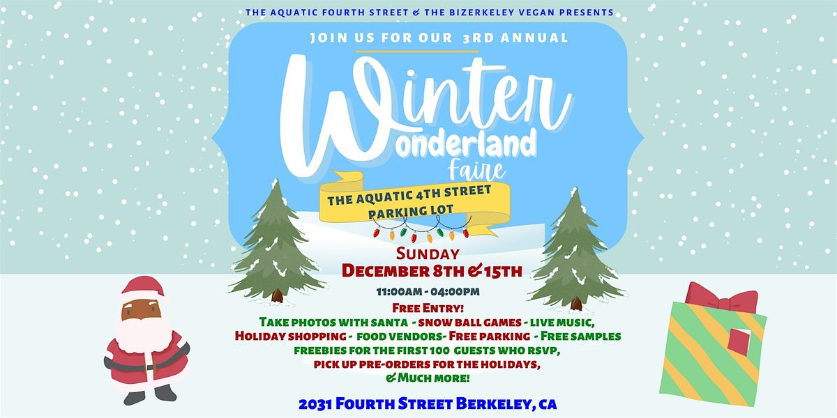 3rd Annual Winter Wonderland Faire