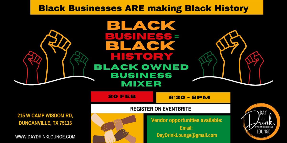 BLACK OWNED BUSINESS MIXER