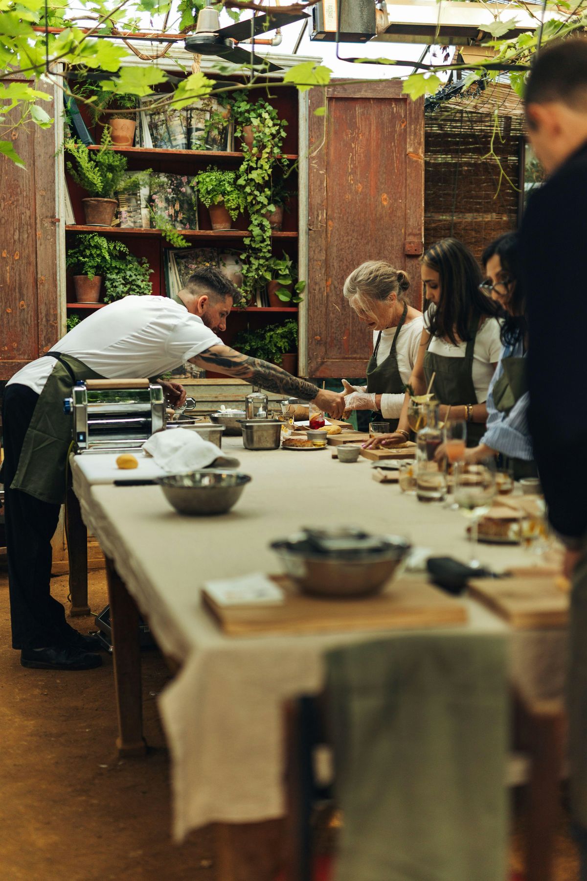 Petersham Nurseries Pasta Making Workshop