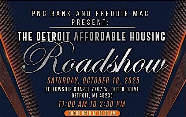 PNC Bank and Freddie Mac Detroit Affordable Housing Roadshow