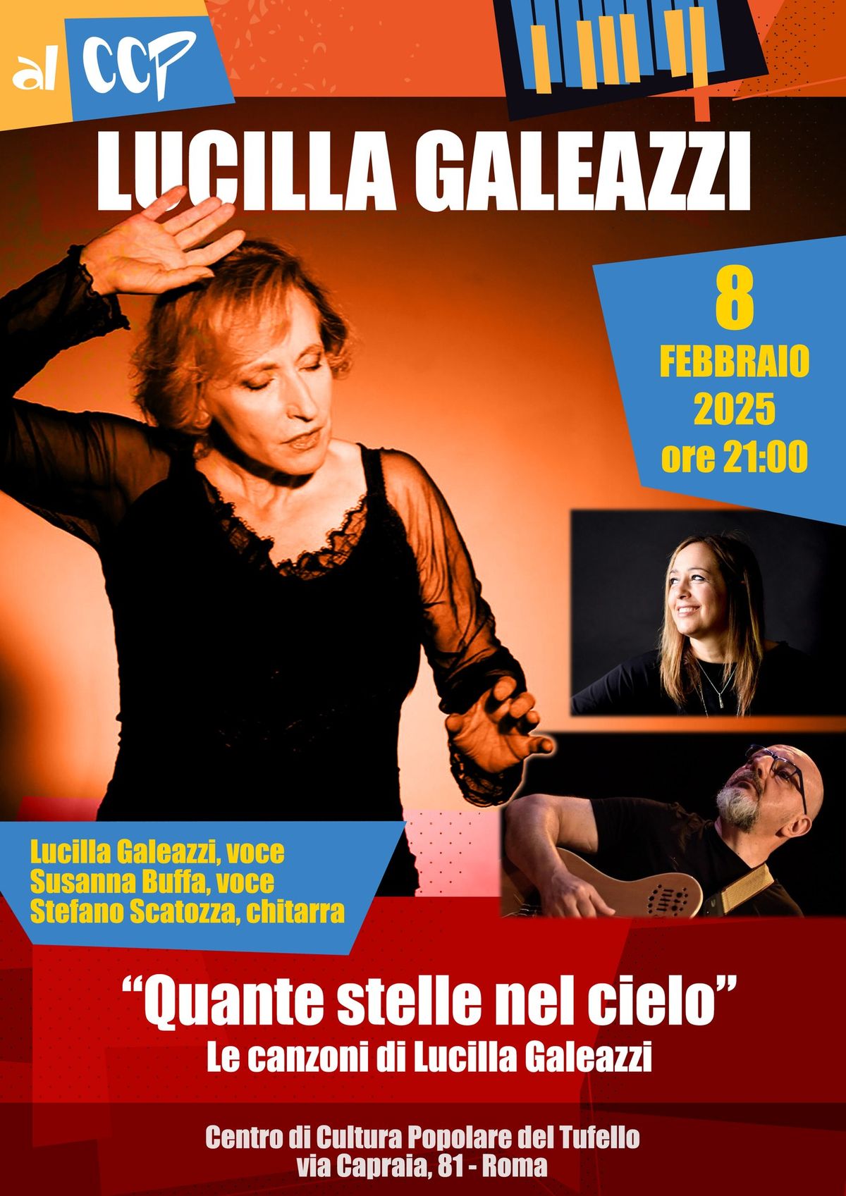 \u201cQuante stelle nel cielo\u201d Le canzoni di Lucilla Galeazzi