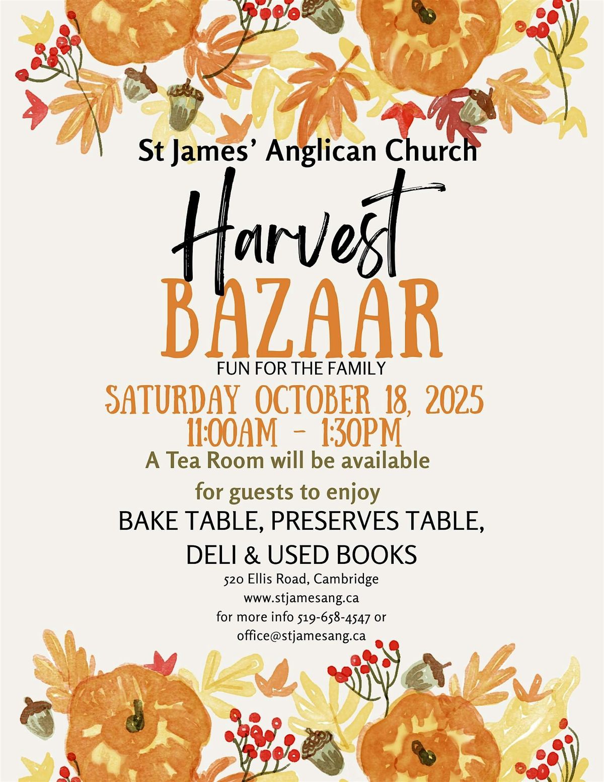 HARVEST BAZAAR