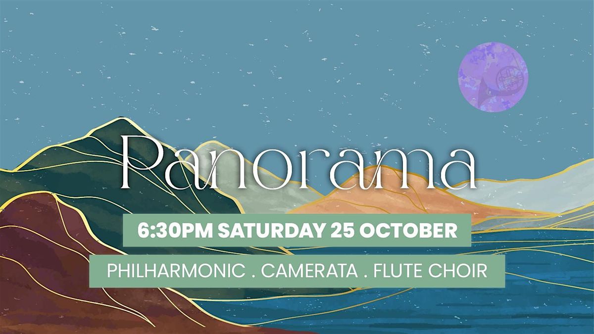 Panorama - Flute Choir, Camerata & Philharmonic at 6:30pm