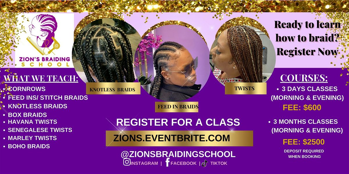 Personalized Braiding Class