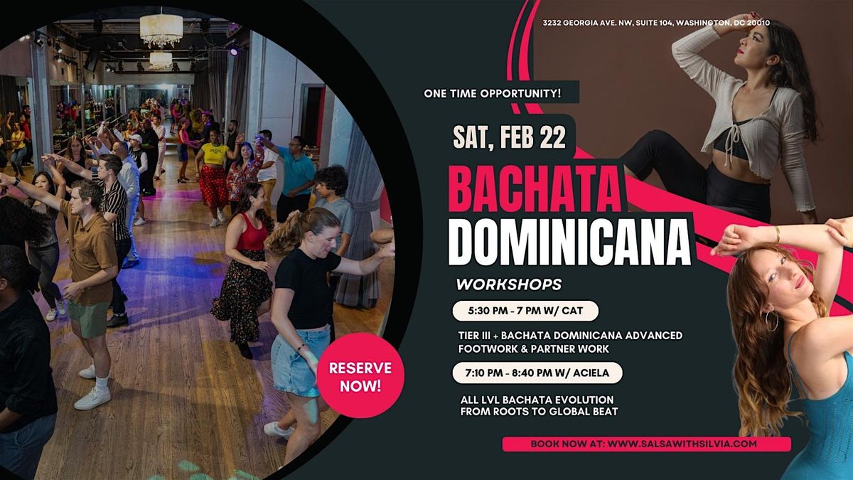 BACHATA DOMINICANA ADVANCED FOOTWORK AND PARTNERWORK with CAT