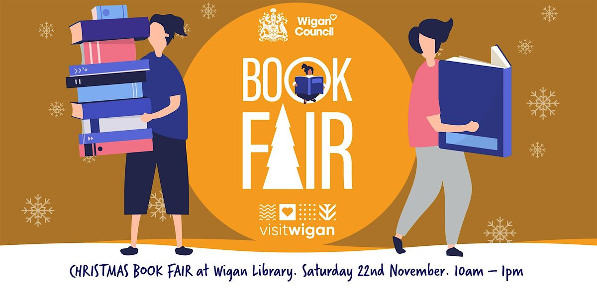 Wigan borough libraries Christmas Book Fair!