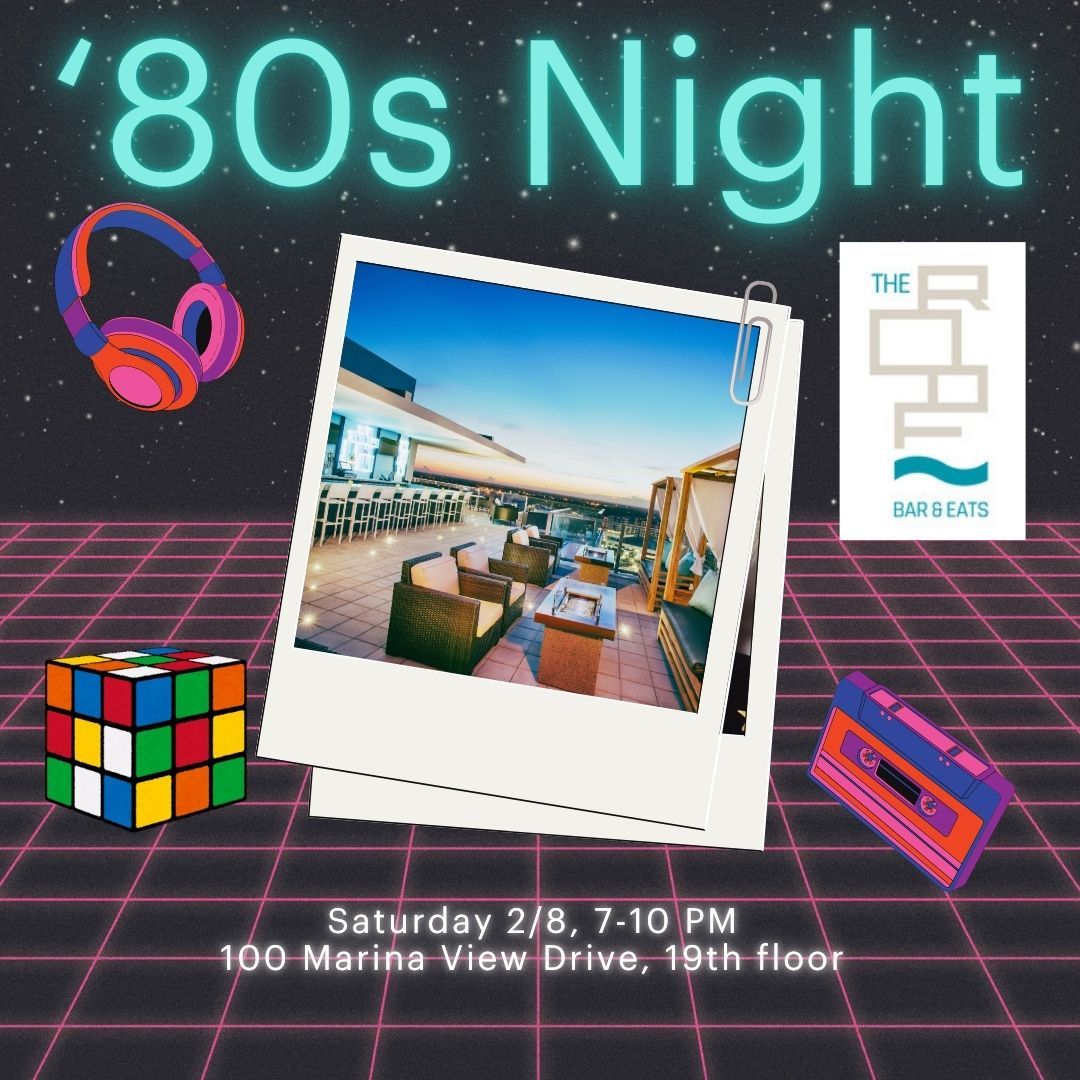 '80s Night on The Roof