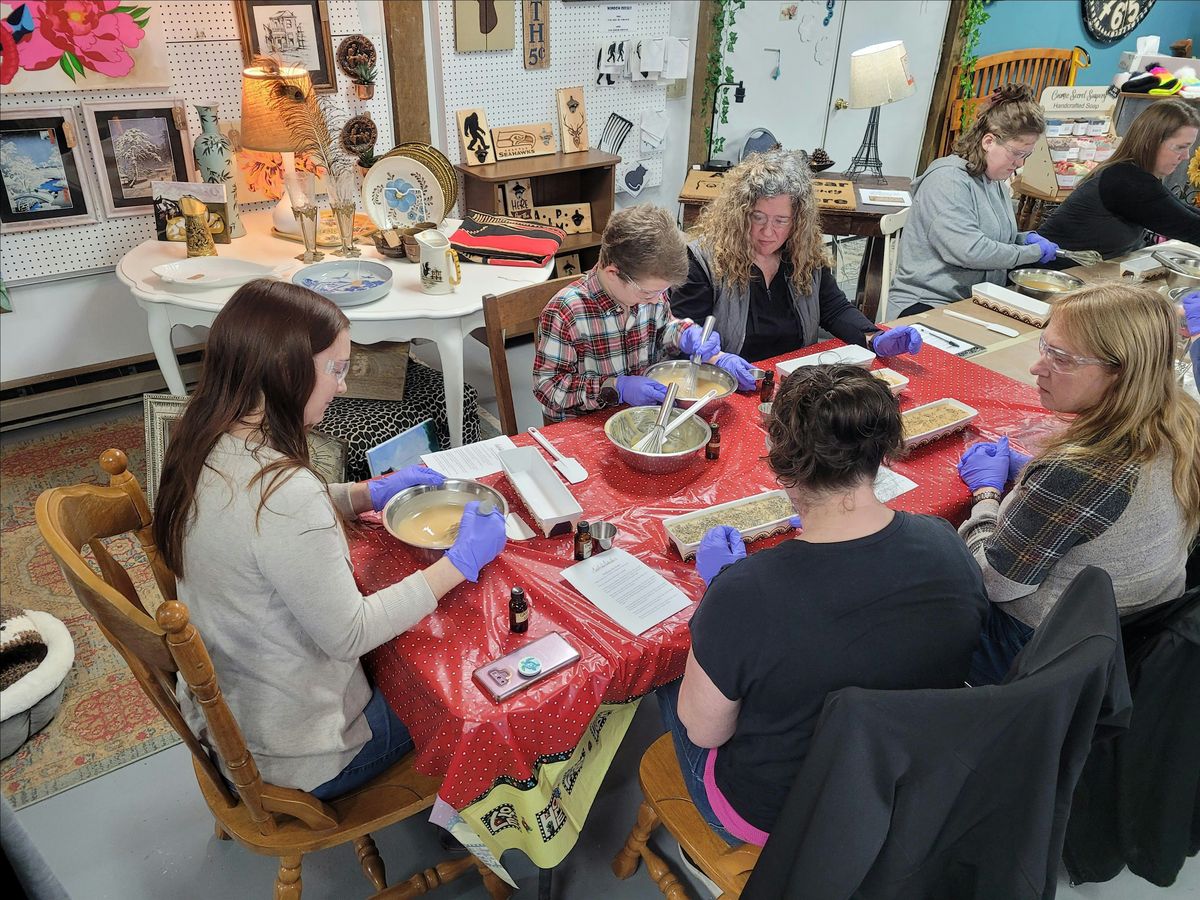 All Ages Soap Making Class at Mint City Coffee