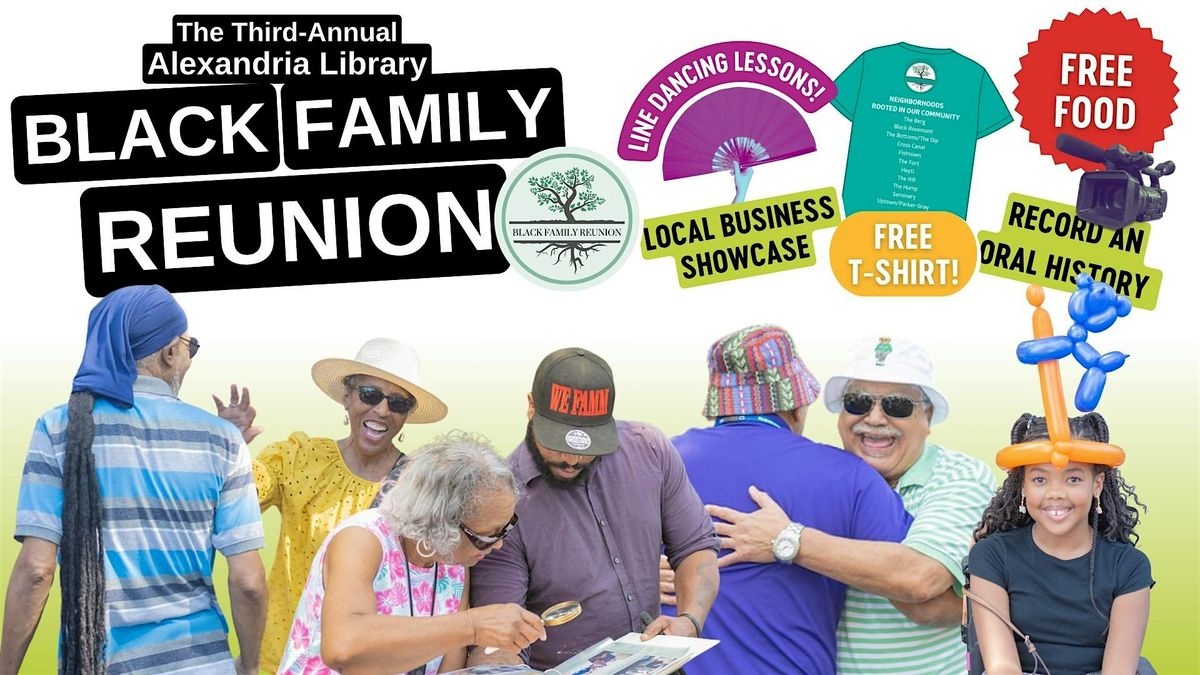 Alexandria Library Black Family Reunion