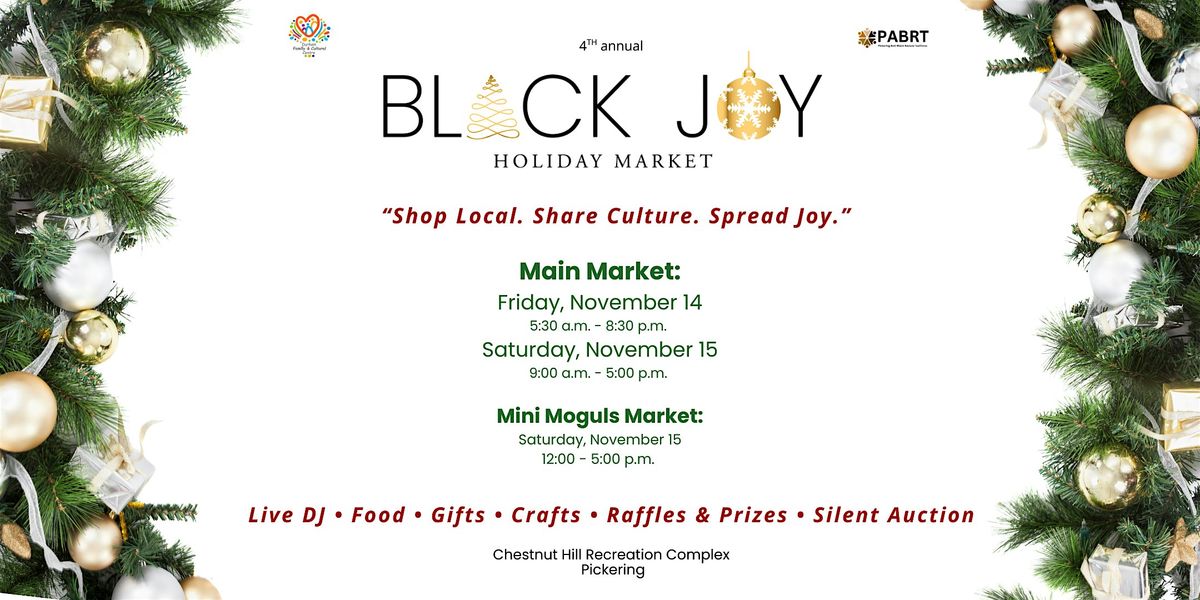 Black Joy Holiday Market 2025