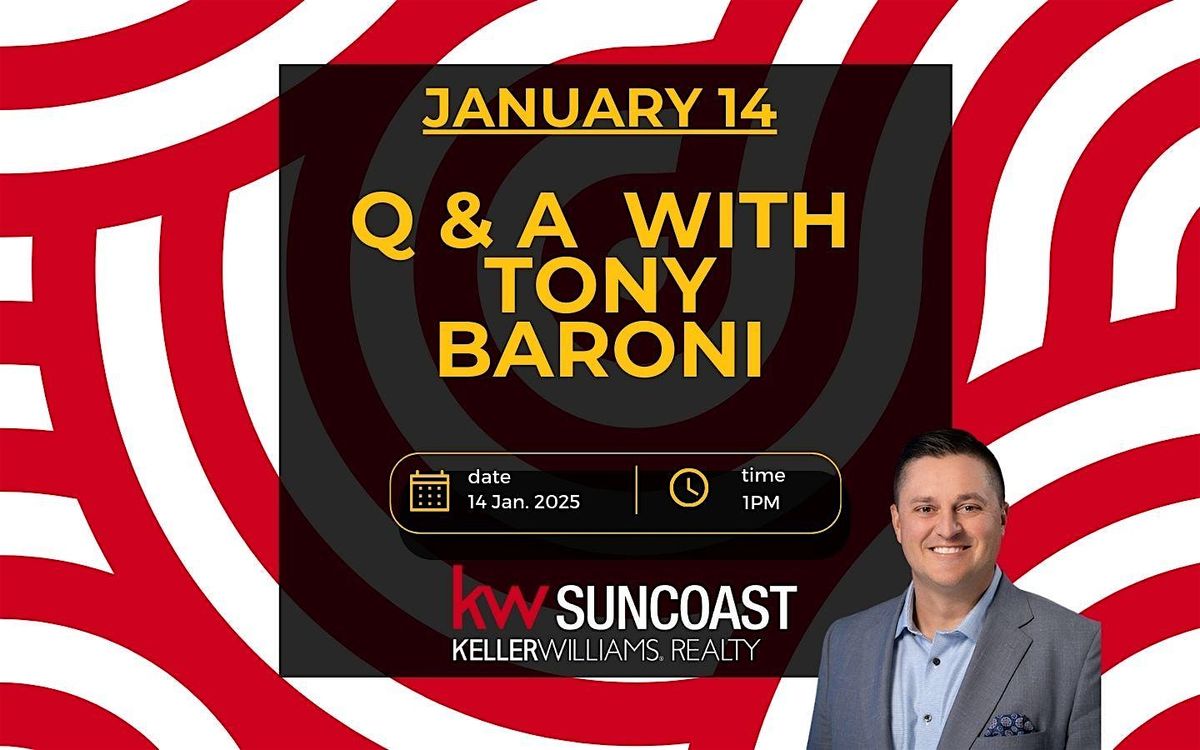 Q&A with Tony Baroni