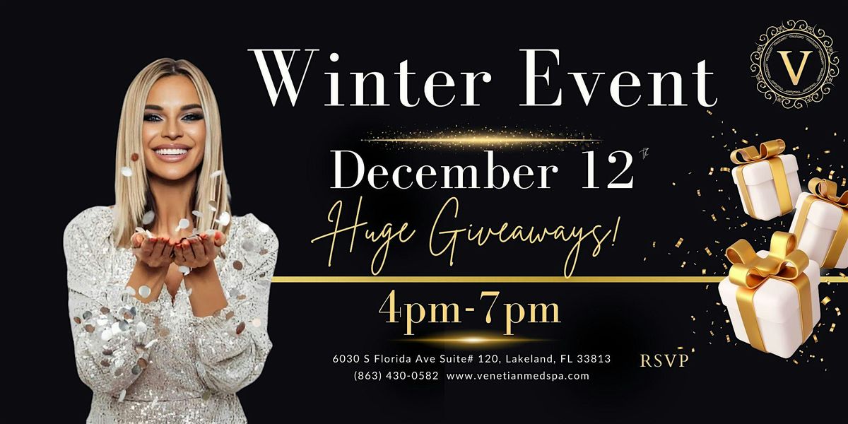 Venetian Medspa and Aesthetic Surgery Winter Event