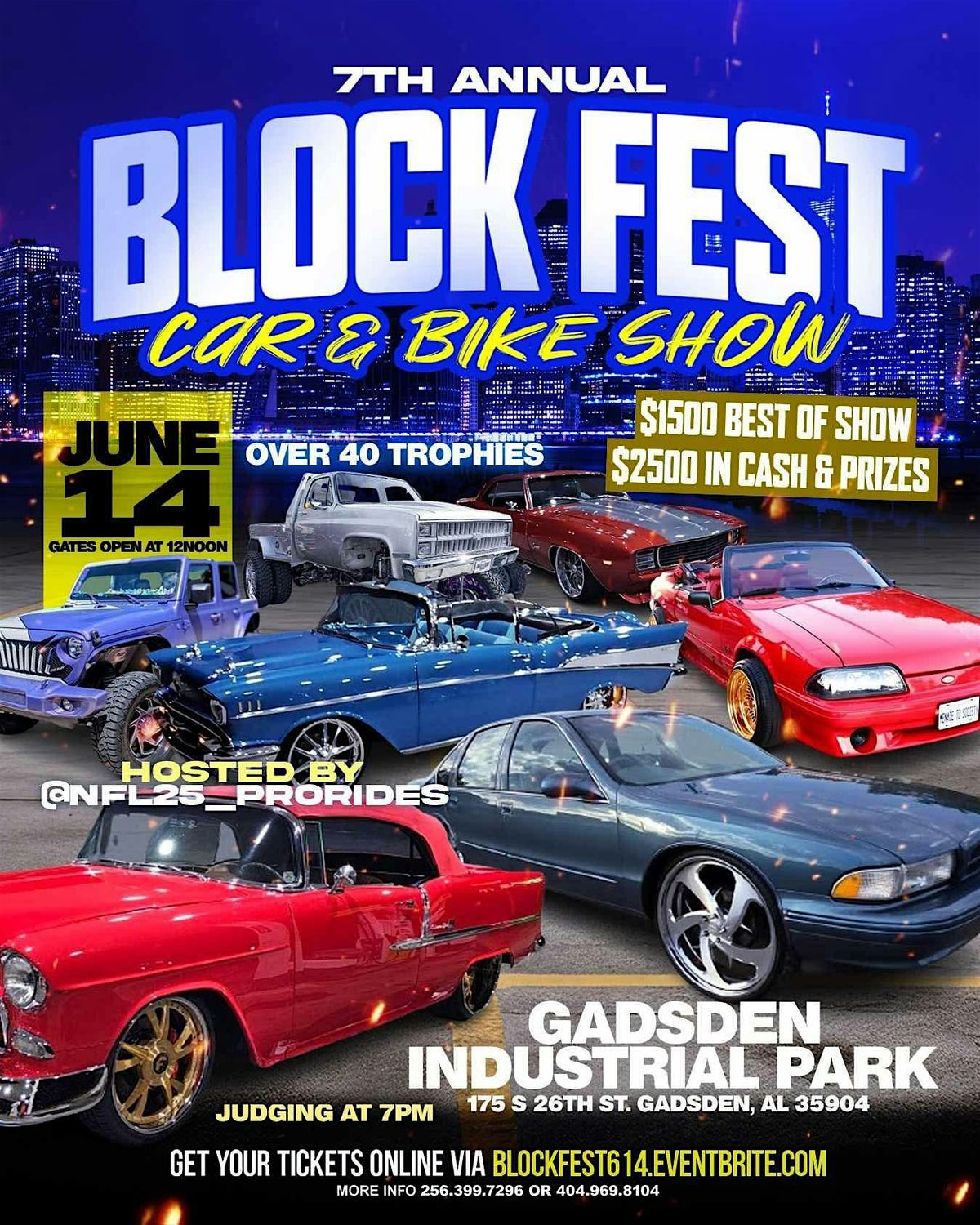 7TH ANNUAL BLOCKFEST CAR & BIKE SHOW