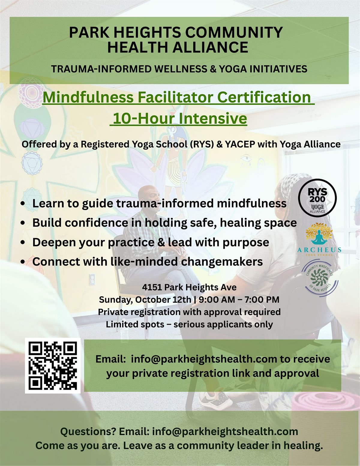 Mindfulness Facilitator Certification 10-Hour Intensive