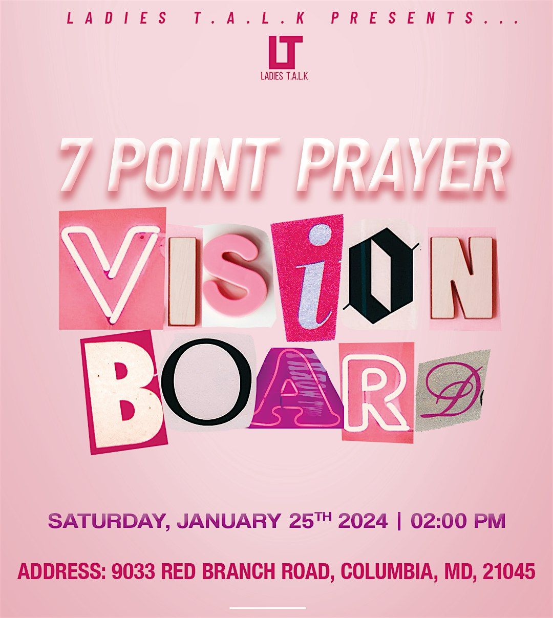 Vision Board Party 2025 - Set Goals and Achieve Them!