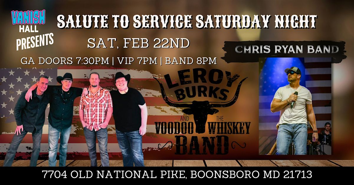 Vanish Hall Presents - Leroy Burks and the Voodoo Whiskey Band