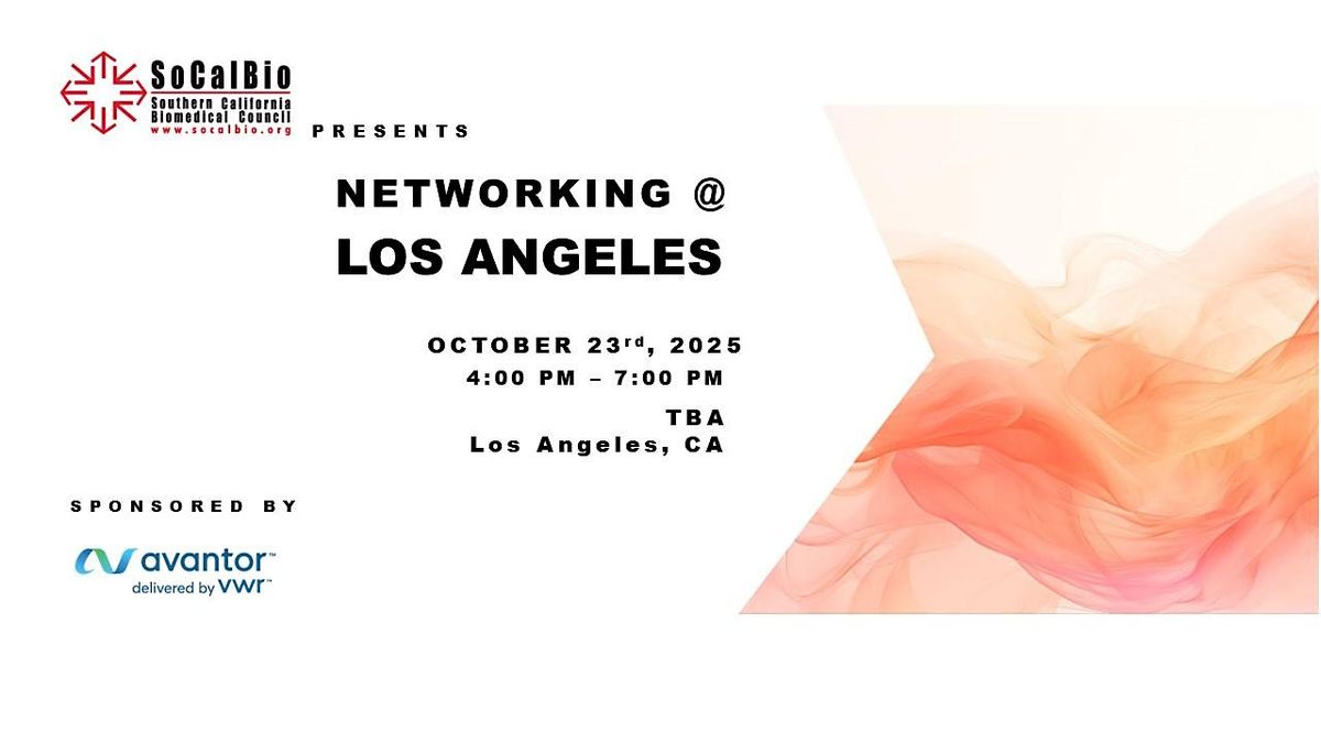 SOCALBIO Networking Mixer in LOS ANGELES