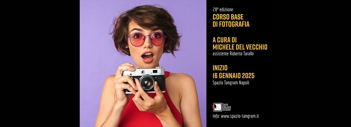 Corso base di fotografia | a cura di Michele Del Vecchio | inizio 16 gennaio 2025