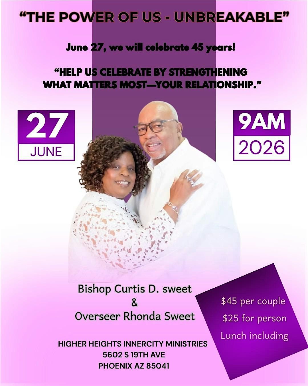Marriage Conference \u201cThe Power of Us\u201d - Unbreakable