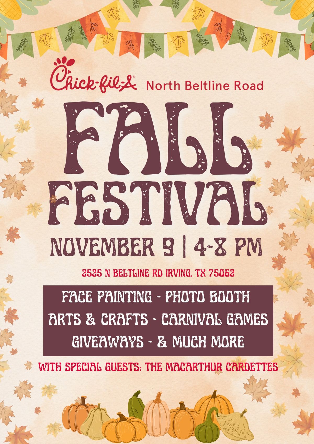 Chick-fil-A North Beltline Fall Festival