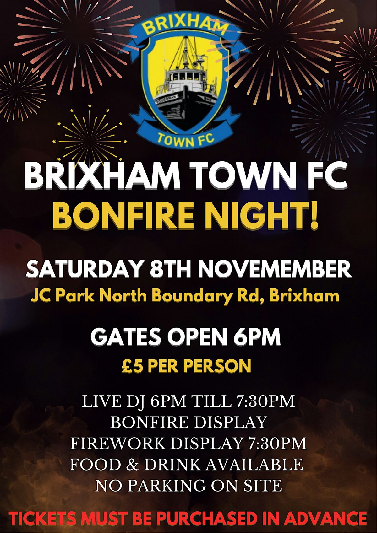 Brixham Town Bonfire Night