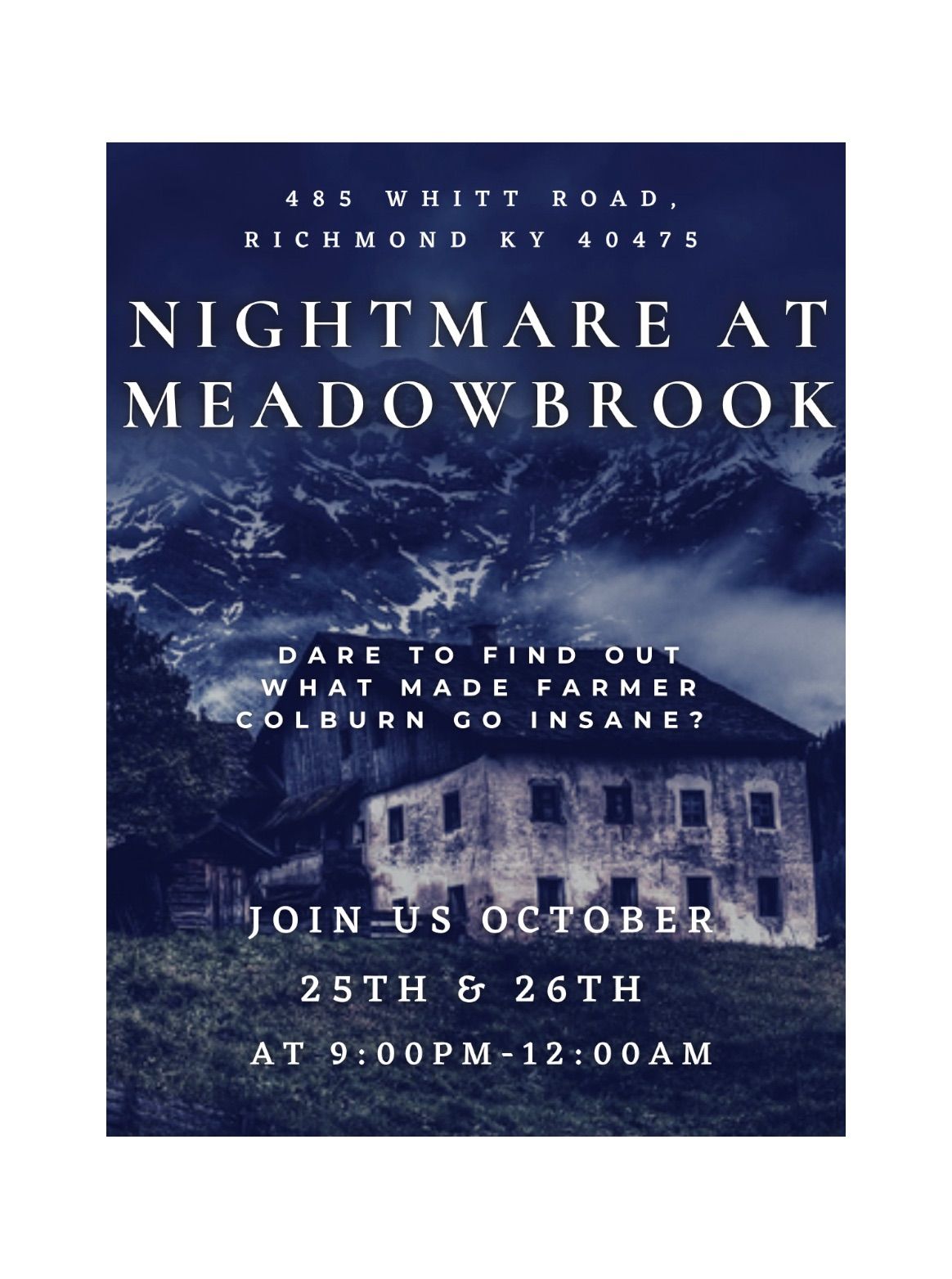 Nightmare at Meadowbrook