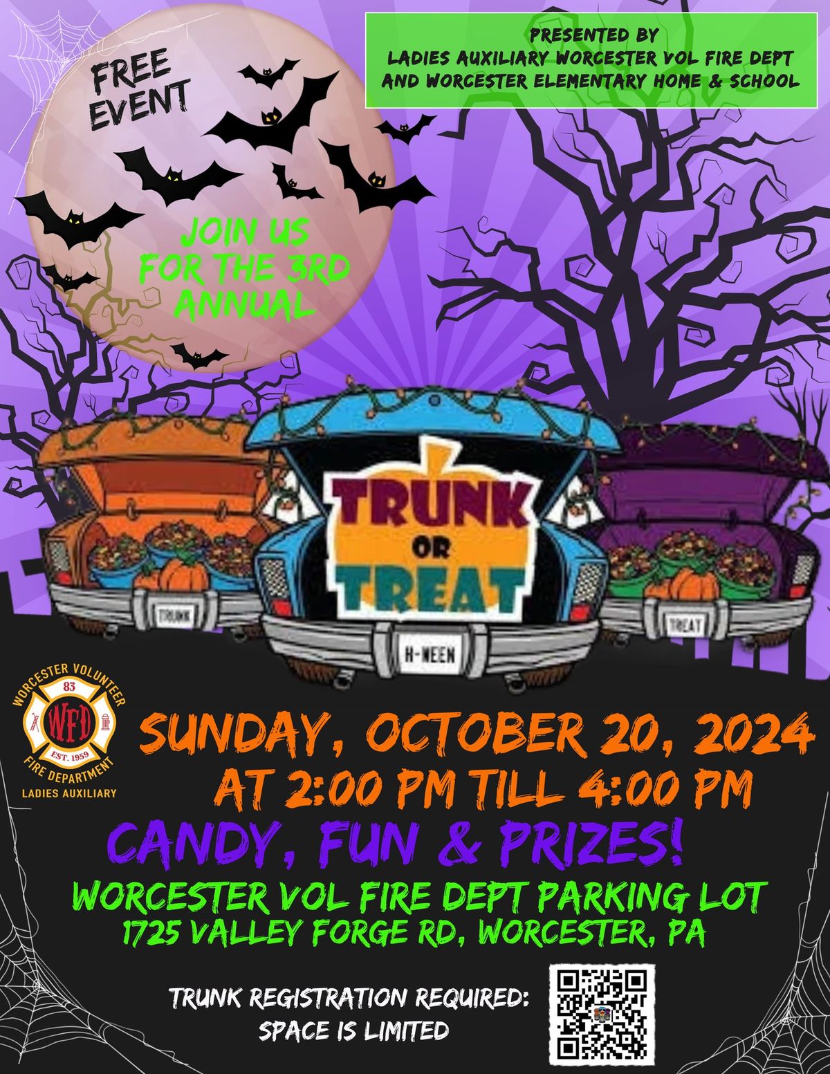 3rd Annual Trunk or Treat