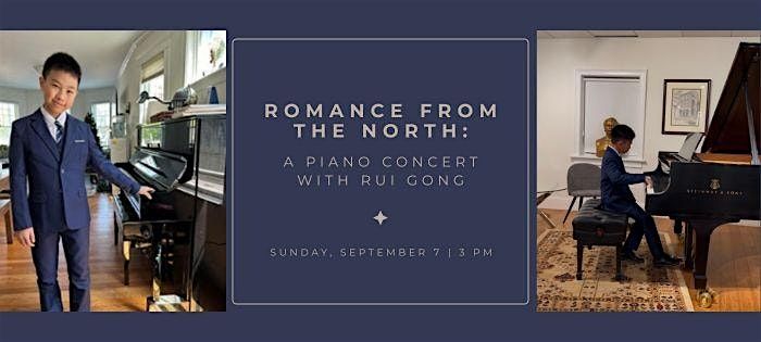Romance from the North: A Piano Concert with Rui Gong