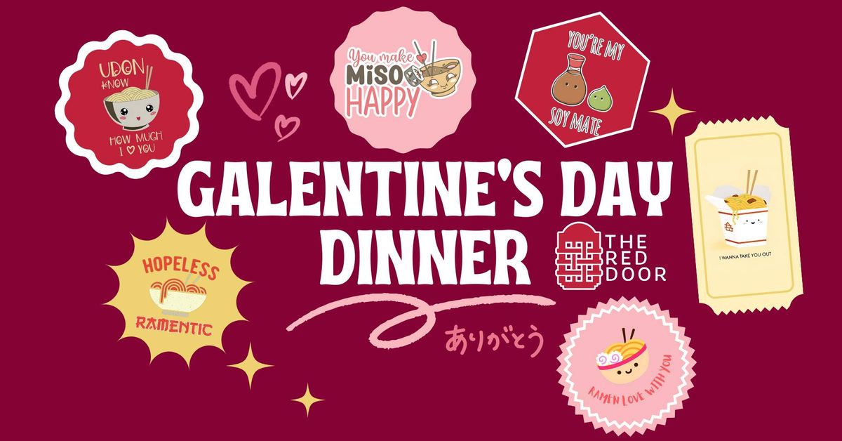 \ud83d\udc95 Galentine\u2019s Day Dinner at The Red Door \ud83d\udc95