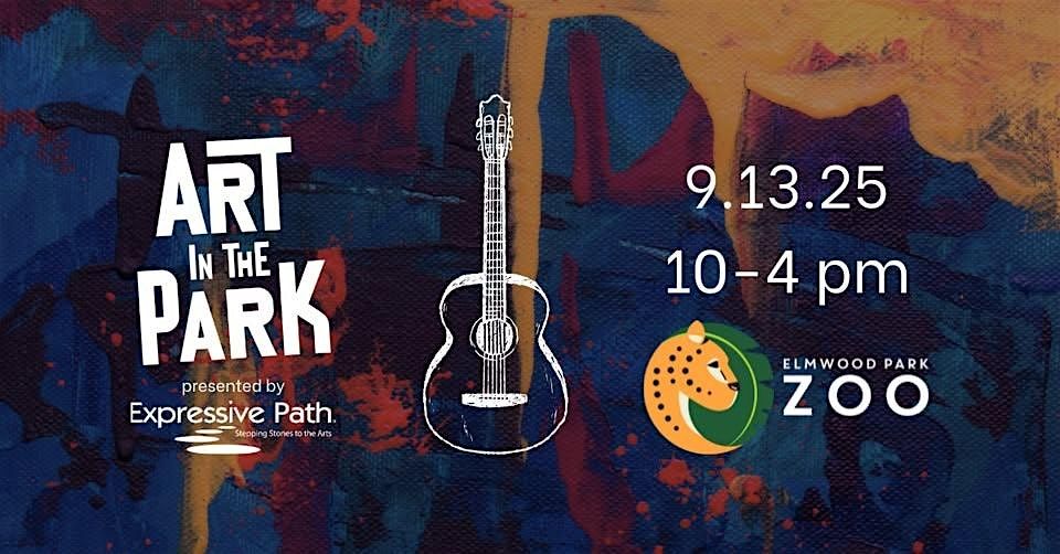 Join us at Elmwood Park Zoo on 9.13.25 for Art in The Park in Norristown!