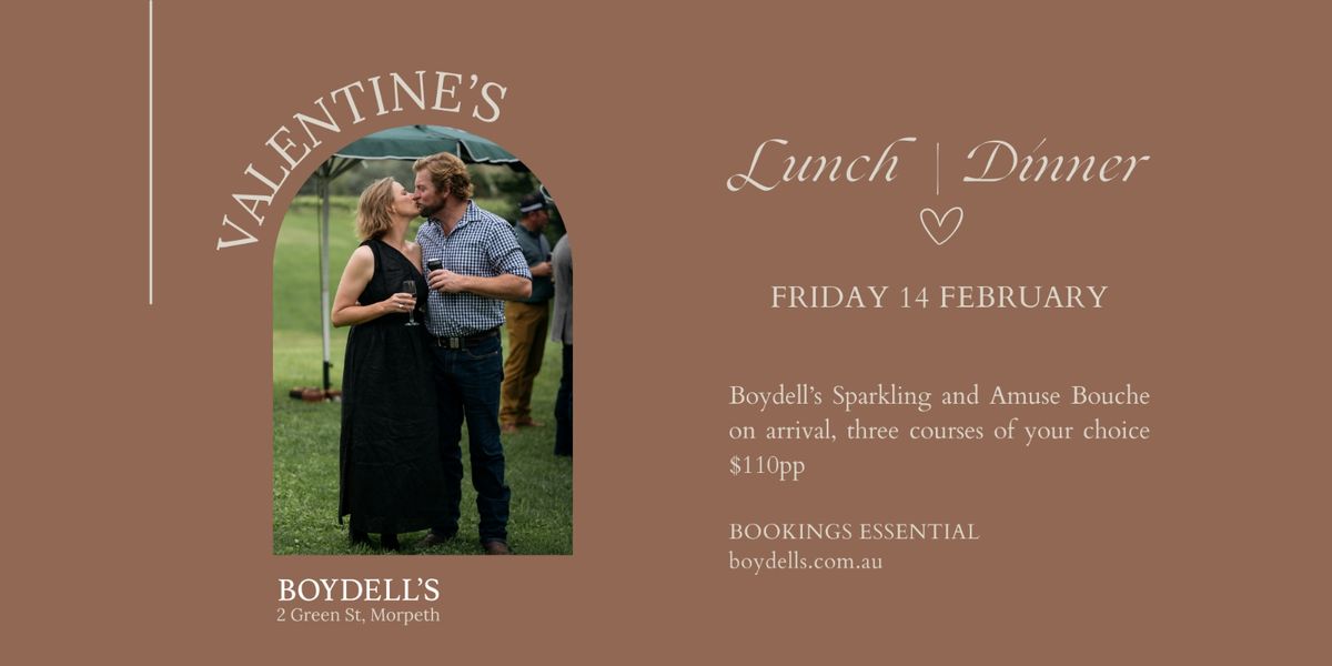 Valentines at Boydell's